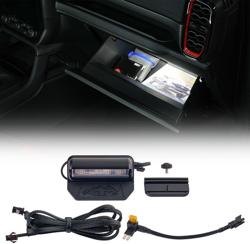 IAG Performance IAG Glove Box LED Light for Ford Ranger/Ranger Raptor 2024+ - Image 1